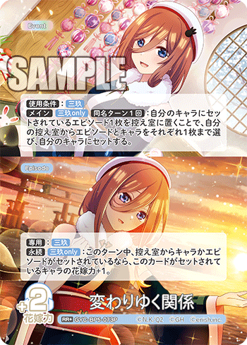 変わりゆく関係