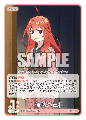 偶然の真相