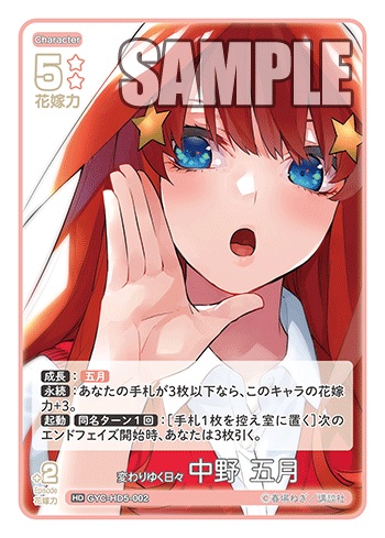 変わりゆく日々 中野 五月