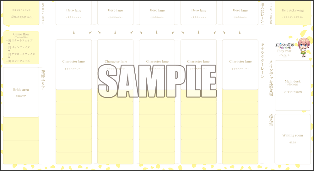 必勝祈願デッキ 中野 一花 - 商品情報 - 五等分の花嫁 カードゲーム